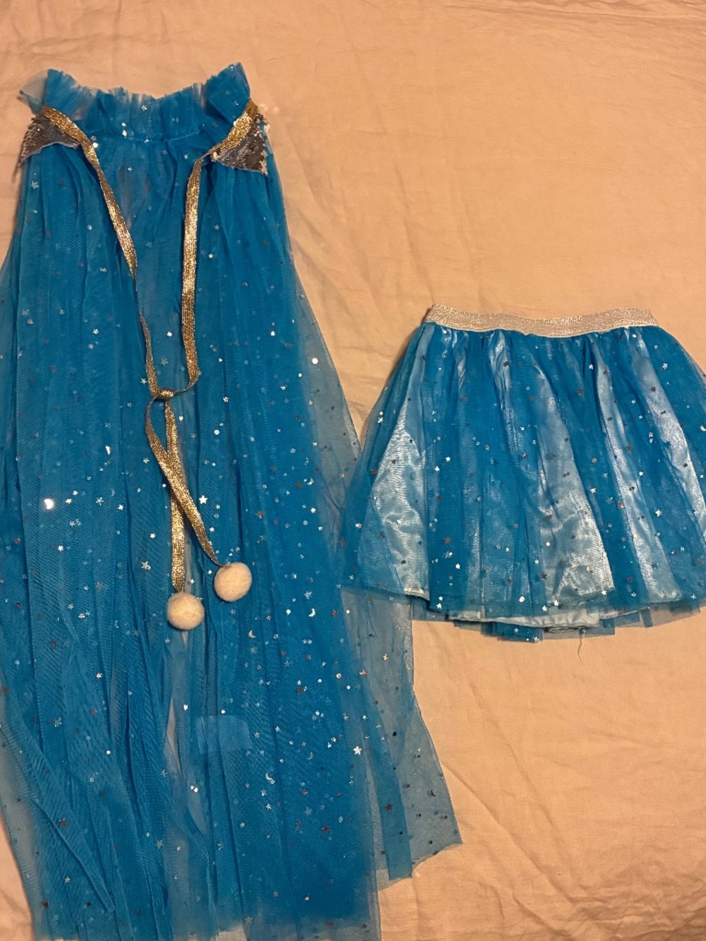 Dress up cape and skirt